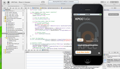 KPCC To Go App Screenshot